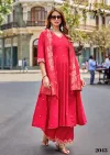 Zafira By Clysi Muslin Khatali And Thread Work Kurti Bottom With Dupatta